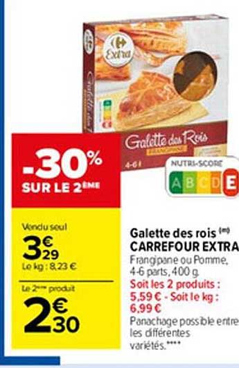 galette des rois carrefour extra