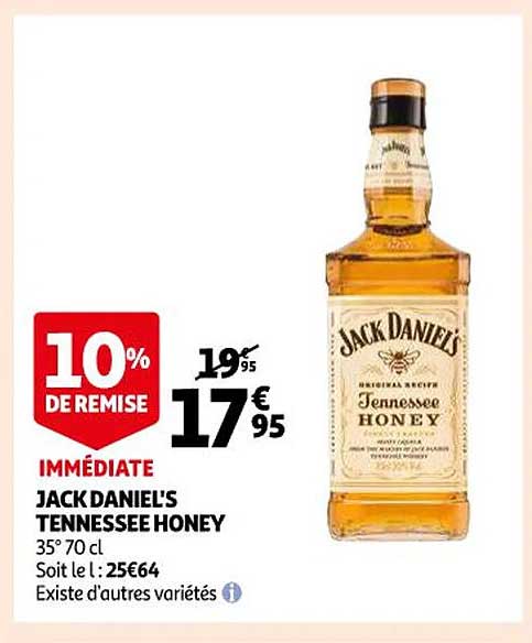 jack daniel's tennessee honey