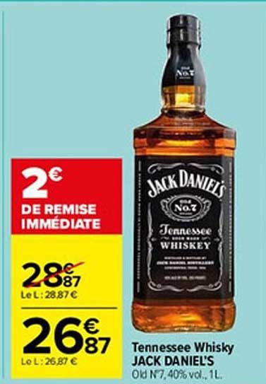 jack daniel's tennessee whisky