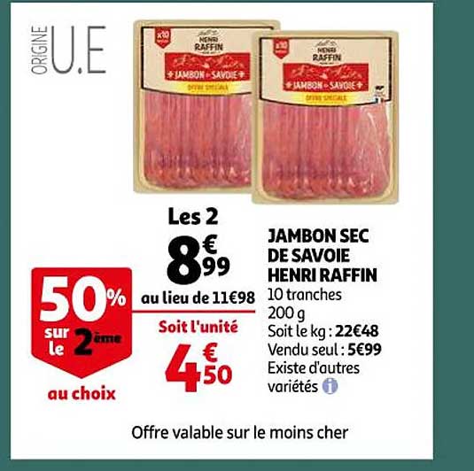jambon sec de savoie henri raffin
