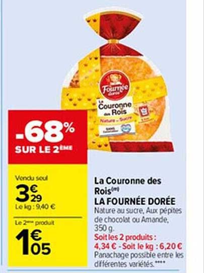 la couronne des rois la fournée dorée