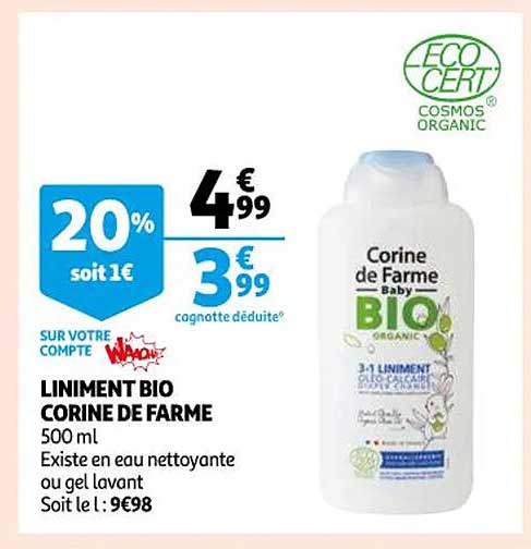 liniment bio corine de farme