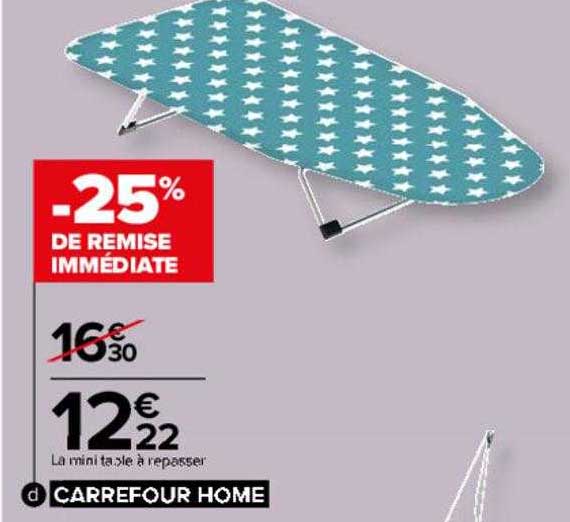 Mini Table à Repasser Carrefour Home
