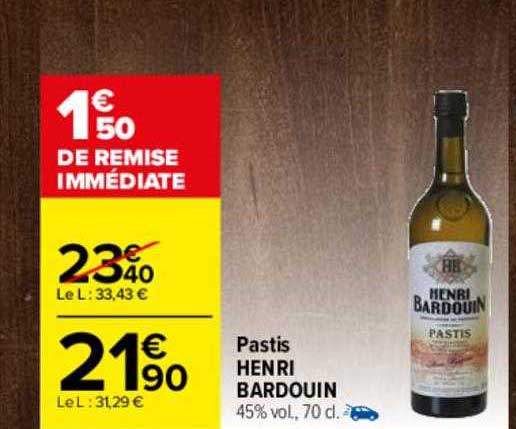 pastis henri bardouin