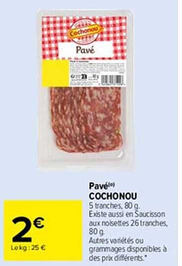 Pavé Cochonou