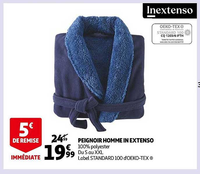 peignoir homme in extenso