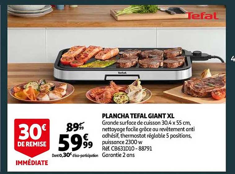 plancha tefal giant xl