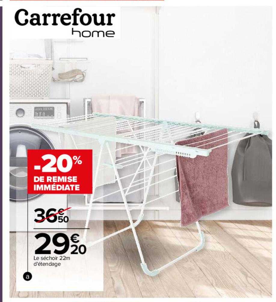 sechoir 22m d'etendage