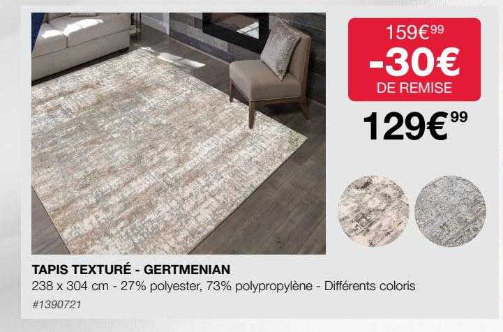 tapis texturé - gertmenian