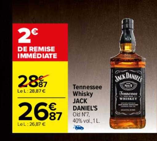 tennessee whisky jack daniel's