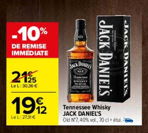 tennessee whisky jack daniel's