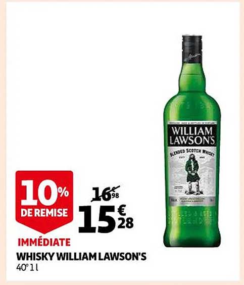 whisky william lawson's
