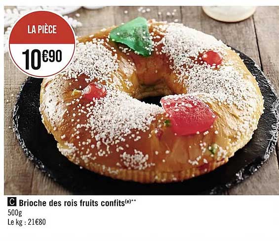 brioche des rois fruits confits
