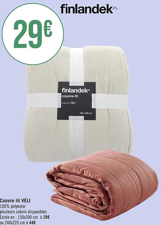 couvre lit veli finlandek