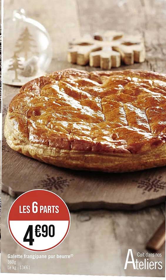 galette frangipane pur beurre