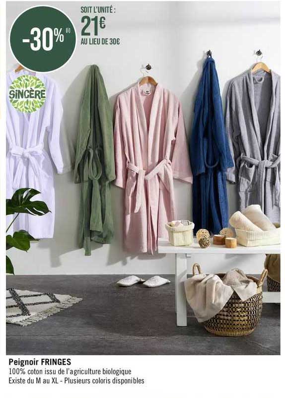 Peignoir Fringes Sincère