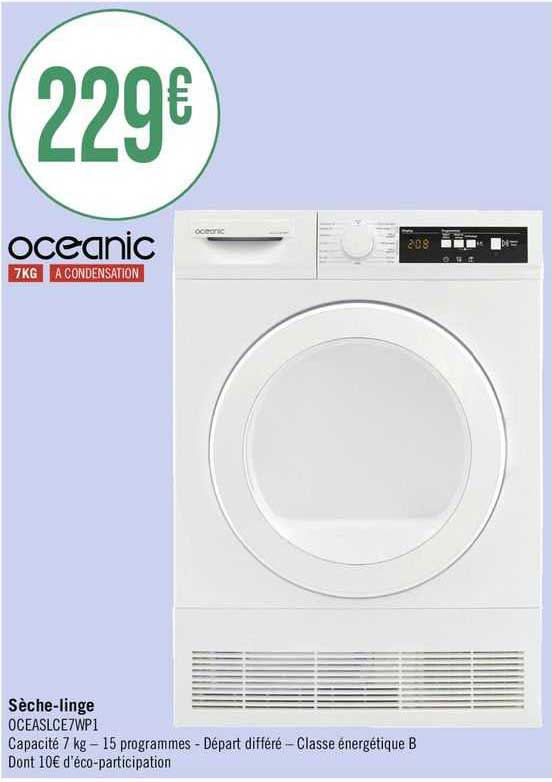 Sèche-linge Océanic