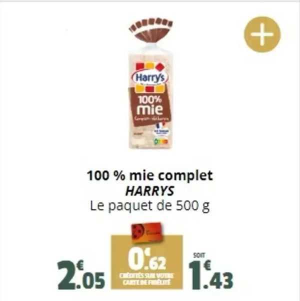 100% mie complet harrys