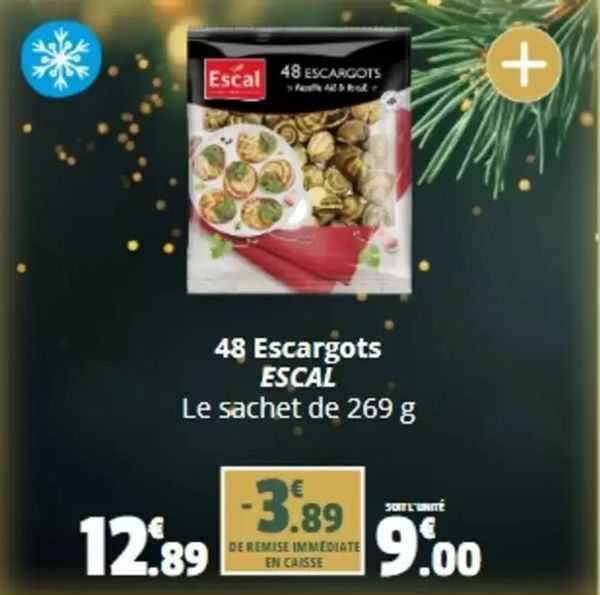 48 Escargots Escal