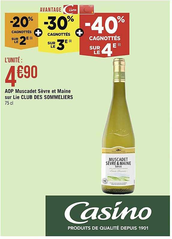 aop muscadet sèvre et maine sur lie club des sommeliers