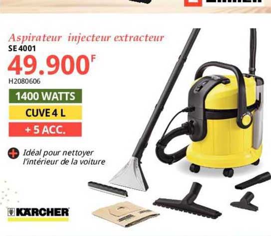 aspirateur injecteur extracteur kärcher