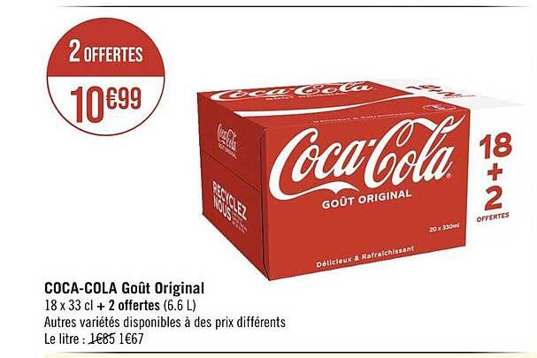 Coca-cola Goût Original