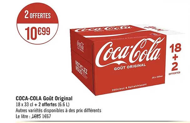 coca-cola goût original