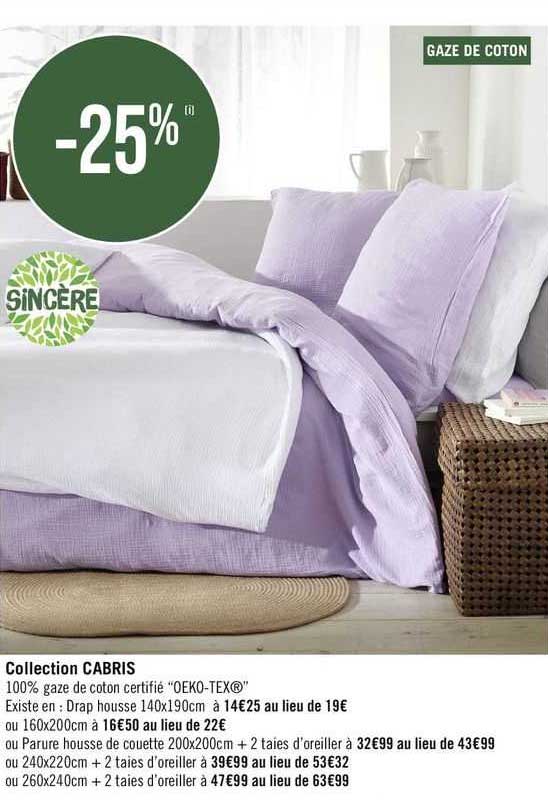 collection cabris sincère