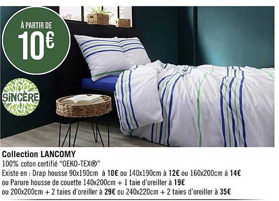 Collection Lancomy Sincère