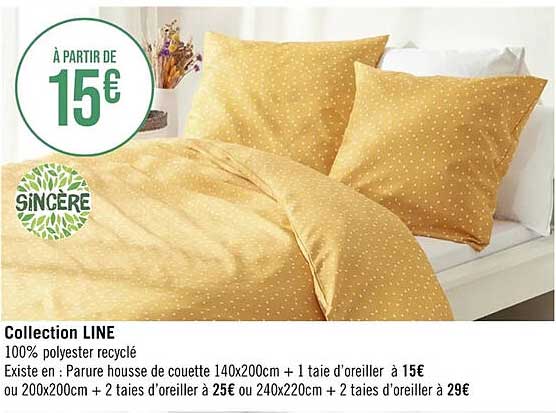 collection line sincère