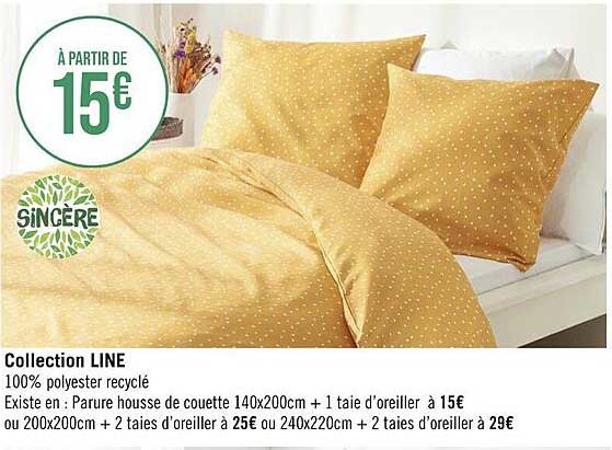 collection line sincère