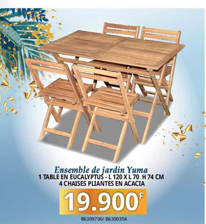 Ensemble De Jardin Yuma