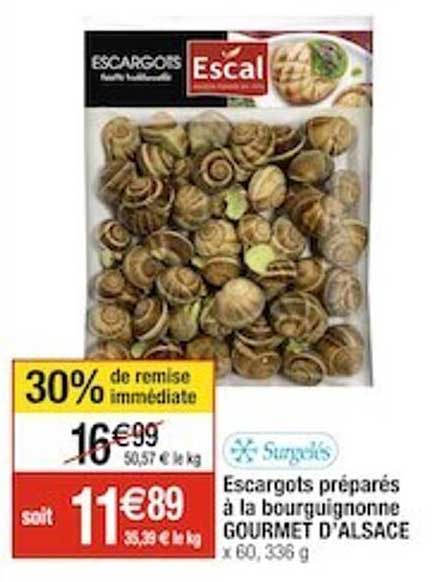 escargots préparés à la bourguignonne gourmet d'alsace