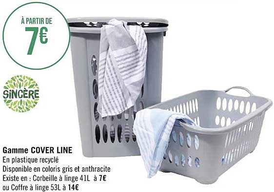 gamme cover line sincère