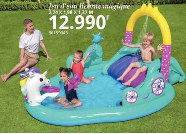 Jeu D'eau Licorne Magique