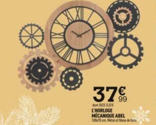 L'horloge Mécanique Abel