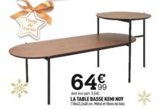 La Table Basse Kemi Noy