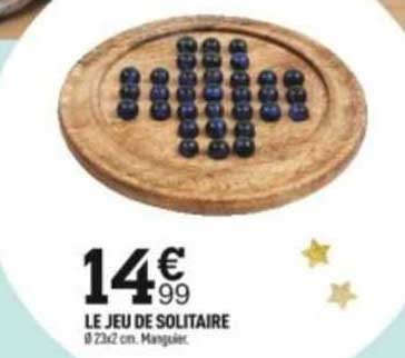 le jeu de solitaire