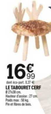 le tabouret cerf