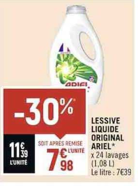 Lessive Liquide Original Ariel
