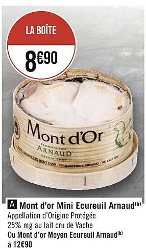 mont d'or mini écureuil arnaud ou mont d'or moyen écureuil arnaud