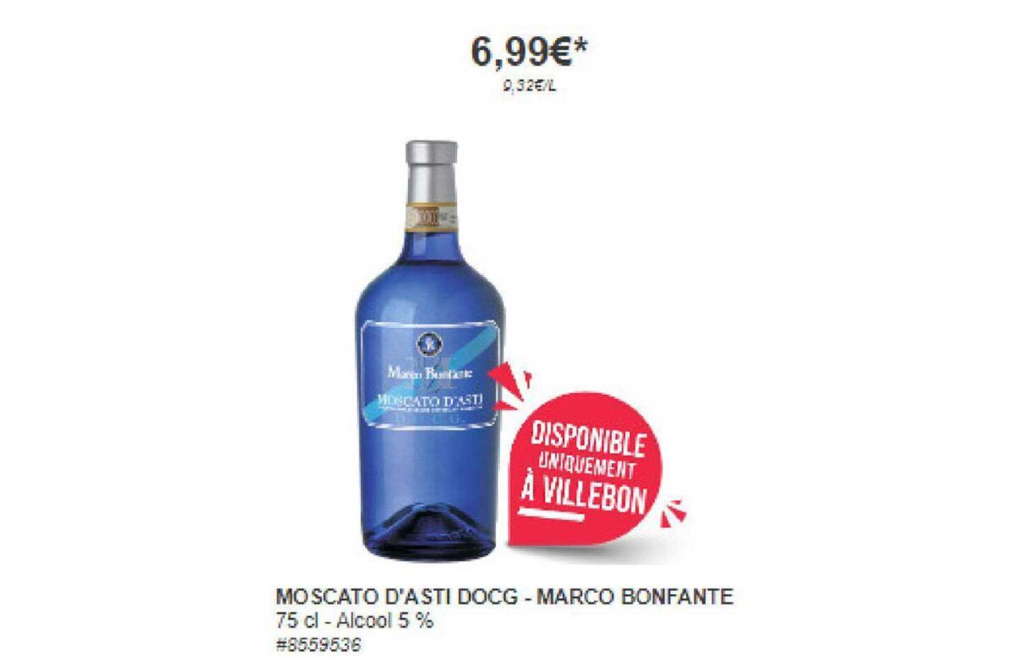 moscato d'asti docg - marco bonfante
