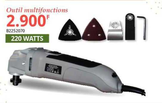 Outil Multifonctions