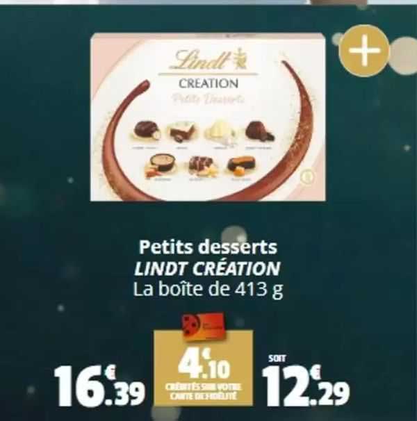 Petits Desserts Lindt Création