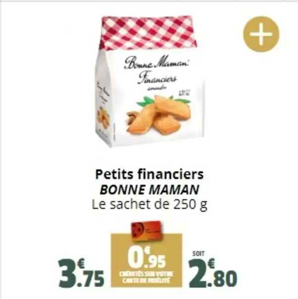 petits financiers bonne maman