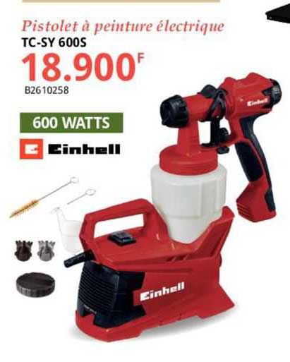 Pistolet à Peinture électrique Einhell