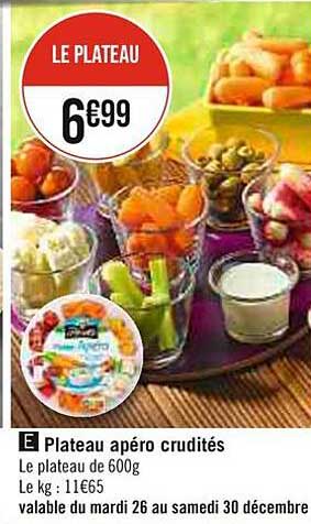 Plateau Apéro Crudités