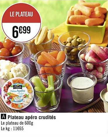 Plateau Apéro Crudités
