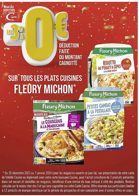 plats cuisinés fleury michon