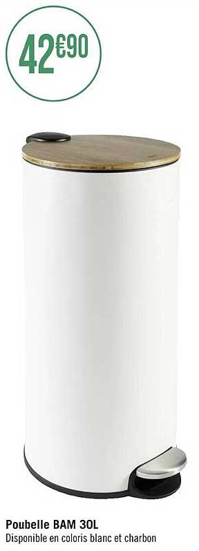 Poubelle Bam 30 L